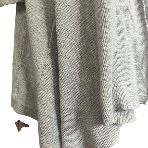 ANA Cardigan Sweater Womens Open Front Draped 3/4 Sleeve Lightweight - Picture 2 of 5